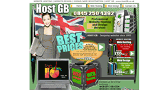 Desktop Screenshot of hostgb.co.uk